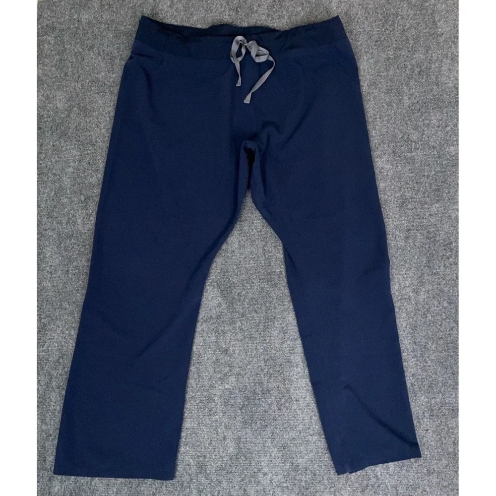 Figs Scrub Pants Mens 2XL Navy Technical Collection Jogger Uniform Bottoms